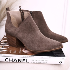 Nicole Ženske čizme s izrezanom antilopom smeđe boje Lawrence smeđa 1