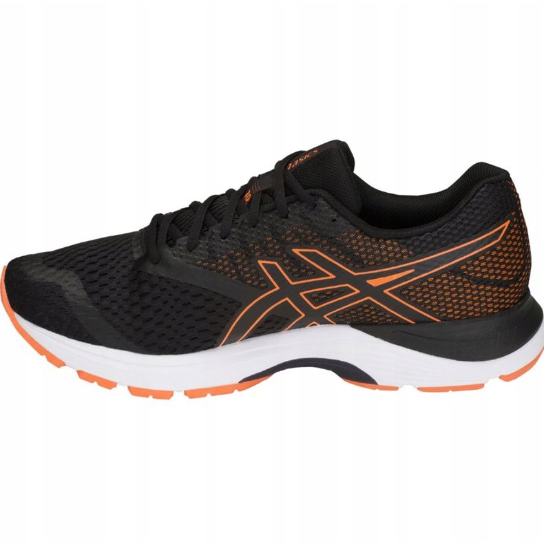 Asics Gel-Pulse 10 M 1011A007-001 cipele crna narančasta 1