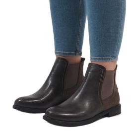 Sive izolirane čizme 6591 siva 2