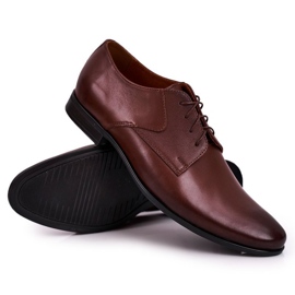 Bednarek Polish Shoes Muške kožne cipele Bednarek Brown smeđa 1