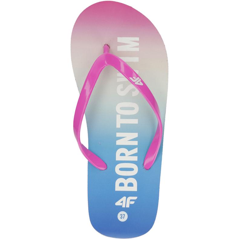 Papuče za djevojčice 4FJ4L19 JKLD204 90S višebojne višebojan 2