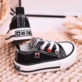 Dječje klasične niske tenisice Big Star HH374194 Crne crna 1