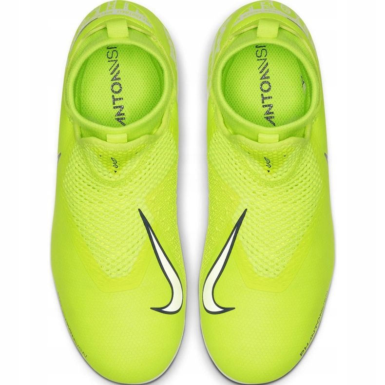Nike Phantom Vsn Academy Df FG / MG Junior AO3287 717 nogometne cipele žuta boja žuta boja 1
