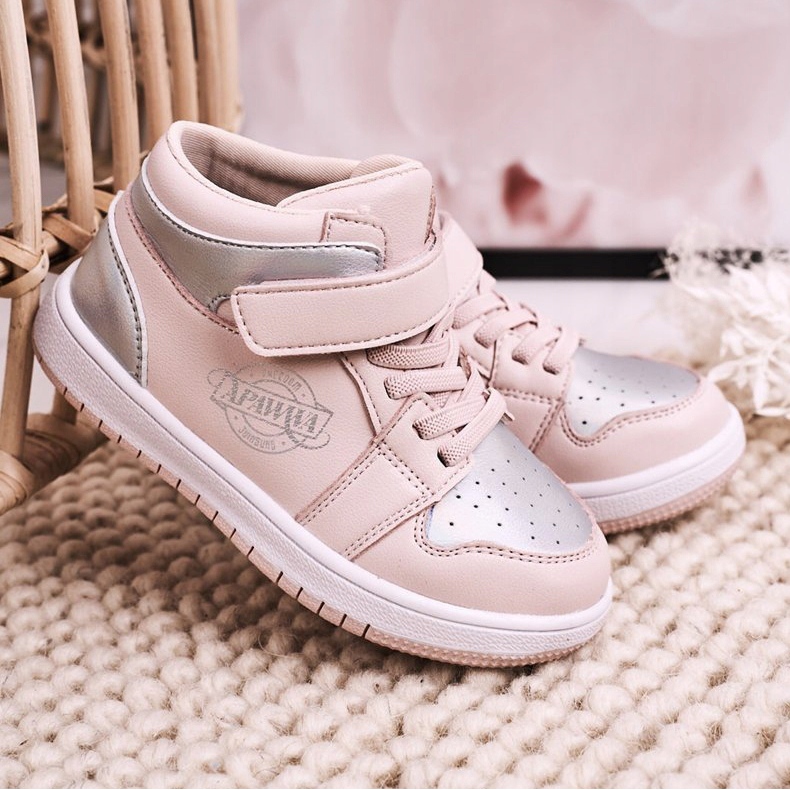 Apawwa Dječje sportske cipele Pink Silver Madison ružičasta srebro 2