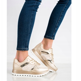 Bestelle Elegantne tenisice bež 2