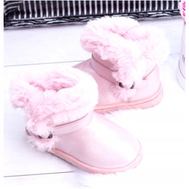 BUGO Tople dječje čizme za snijeg s krznom Ružičaste JellyBeans ružičasta 3