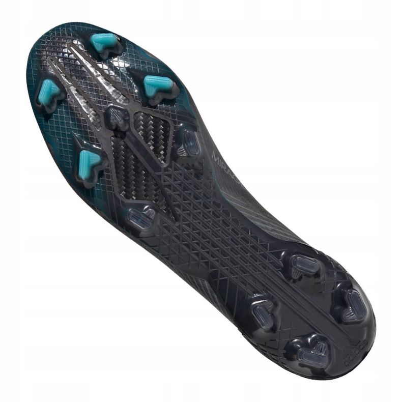 Kopačke Adidas X Ghosted + M Fg EG8246 višebojan siva 1