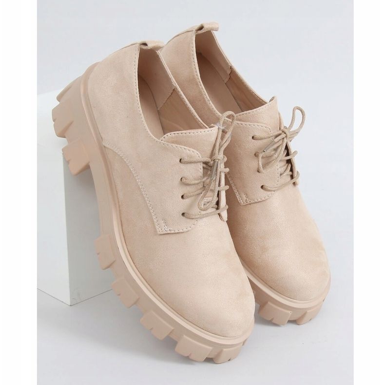 Natikače s visokim potplatom NC1120 Bež 1