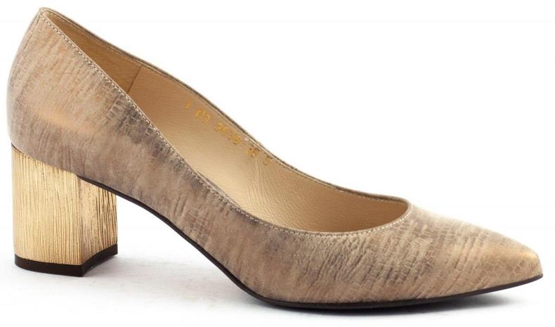 Anis Ženske pumpe na stupu 3638 bež 1