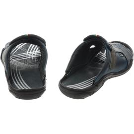 Muške papuče 307 tamnoplave boje mornarsko plava 2