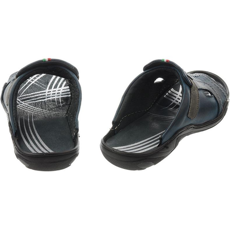 Muške papuče 307 tamnoplave boje tamnoplava 2