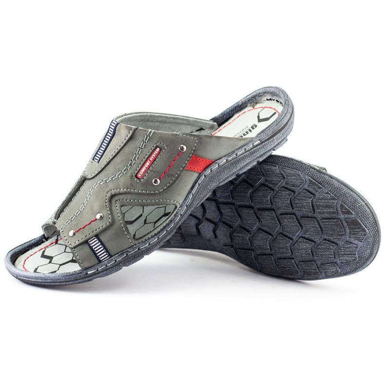 Muške sive papuče 334GT siva 1