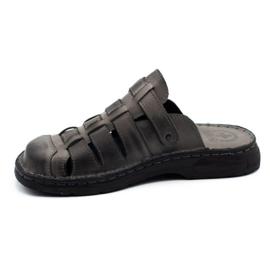 ŁUKPOL Muške papuče 860 sive boje siva 2