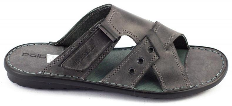 Polbut Sive SA05 muške papuče siva 2