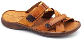 Polbut Muške papuče SA06 crvene narančasta 1