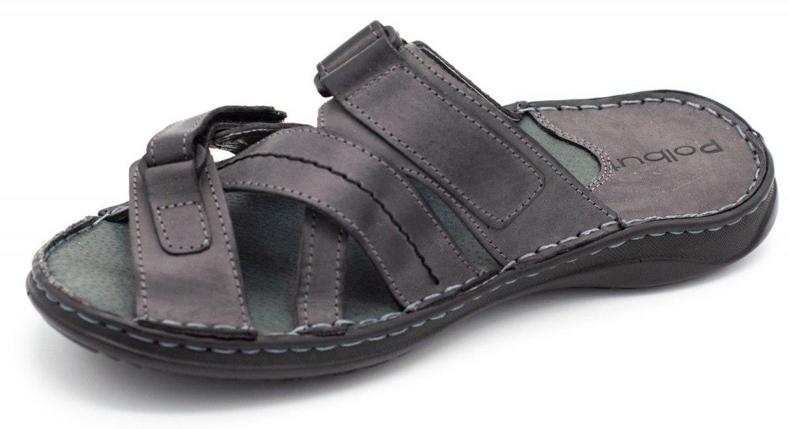 Polbut Sive SA06 muške papuče siva 2