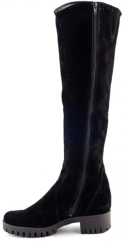 Olivier Ženske T čizme s crnim potpeticama crna 2