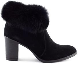 Olivier Crne izolirane čizme Maia s krznom crno 1