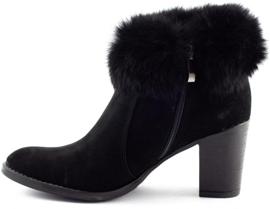 Olivier Crne izolirane čizme Maia s krznom crna 2