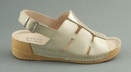 Tyche Ženske sandale 584 svijetlo bež 1