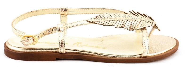Ženske sandale 621 zlato zlatni 1