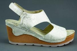 Dolce Pietro Klinaste sandale 0888Z bijele i srebrne višebojan 1