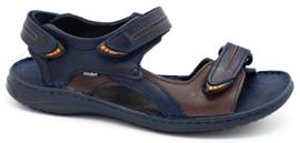 Polbut Sandale SA04 tamnoplave sa smeđom raznobojna 1