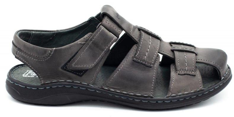 Polbut Sive sandale SA07 siva 1