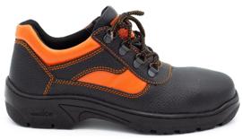 ŁUKPOL Muške radne kratke cipele s kapicom crno 1