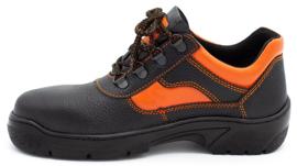 ŁUKPOL Muške radne kratke cipele s kapicom crno 2