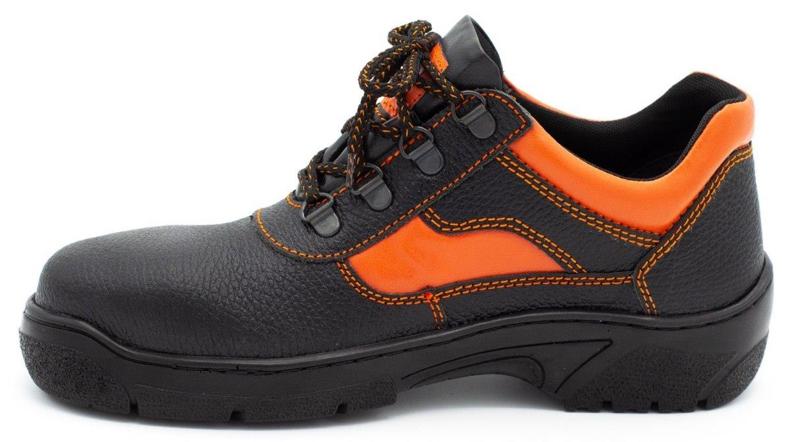 ŁUKPOL Muške radne kratke cipele s kapicom crna 2