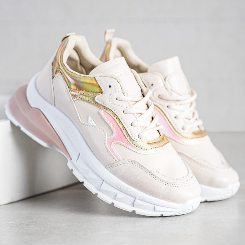 Sweet Shoes Elegantne bež tenisice 2