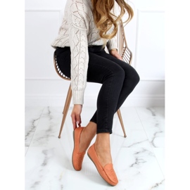 BM Narančaste ažurne mokasine XR-1R6 Narančasta 2