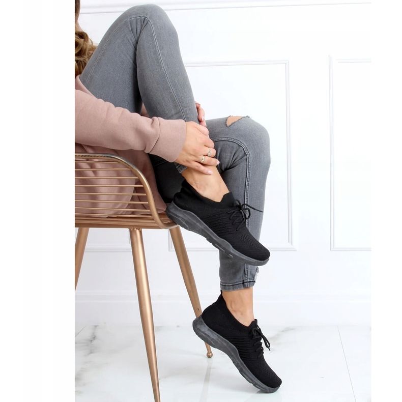 Crne čarape sportske cipele C9239 Negro crna 1