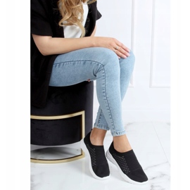 Crne sportske cipele s čarapama 9862 Crne crno 2