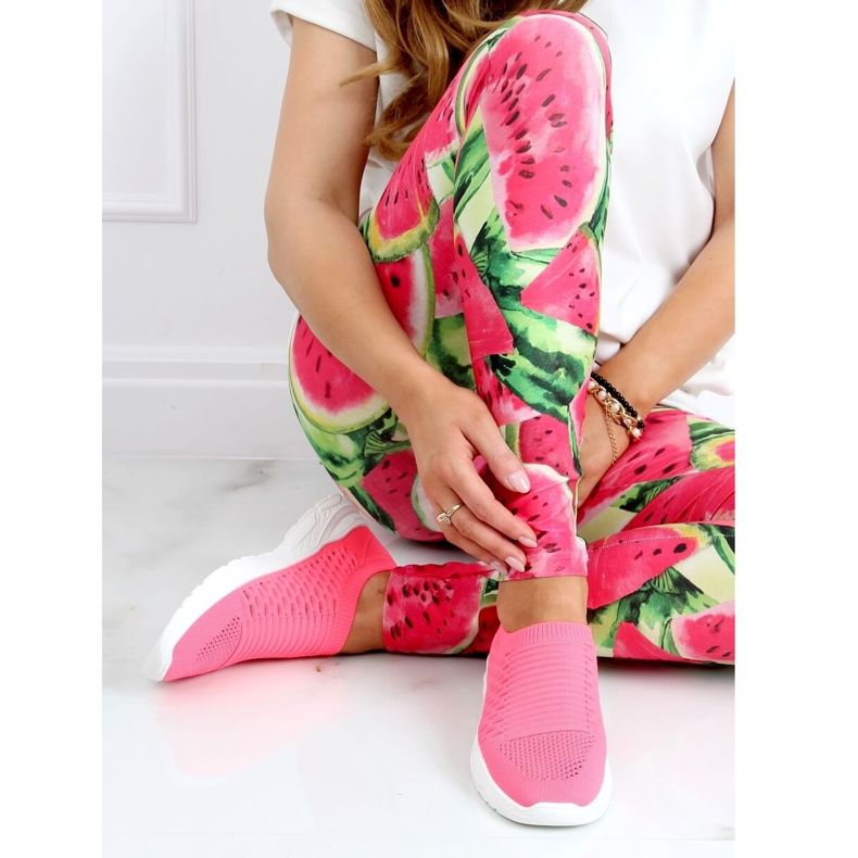 Ružičaste sportske cipele 9862 Fushia čarape ružičasta 1