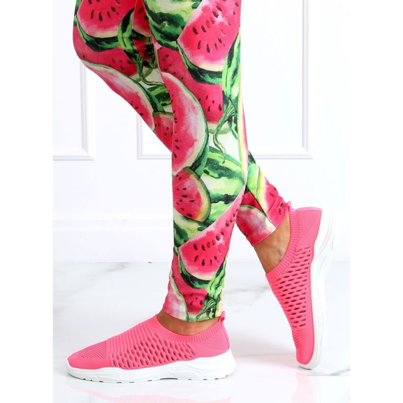 Ružičaste sportske cipele 9862 Fushia čarape ružičasta 2