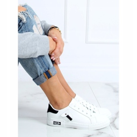 Ženske crno -bijele tenisice LA132P BIJELO / CRNE bijela crna 2