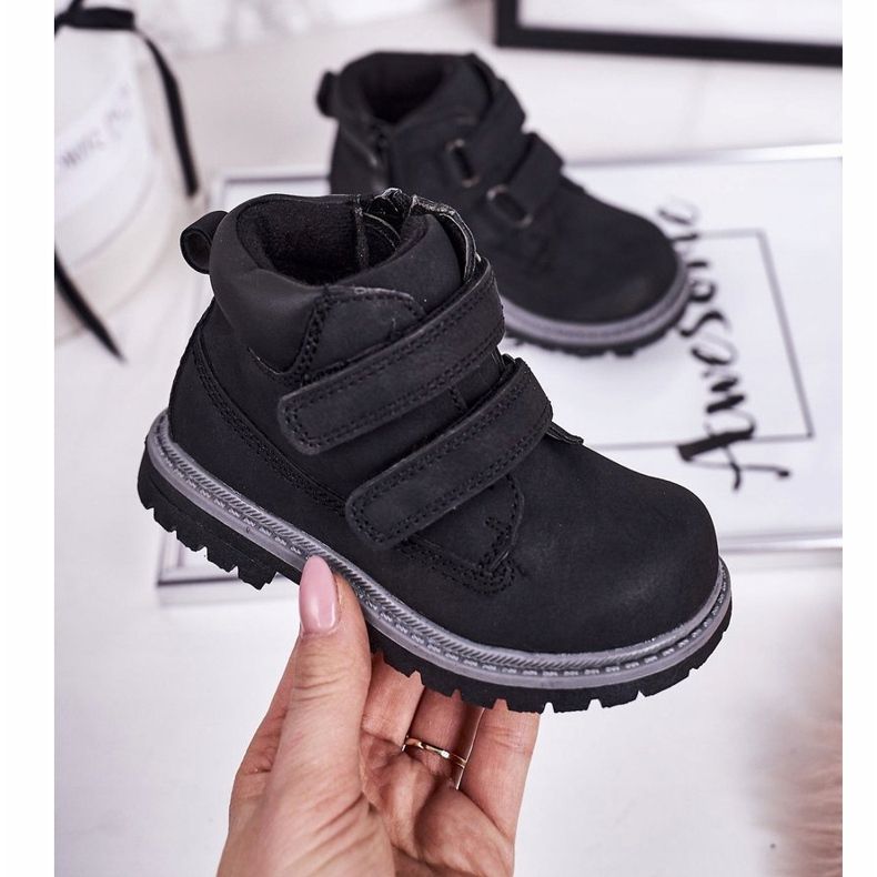 Apawwa Dječji crni Moa čičak crno 1