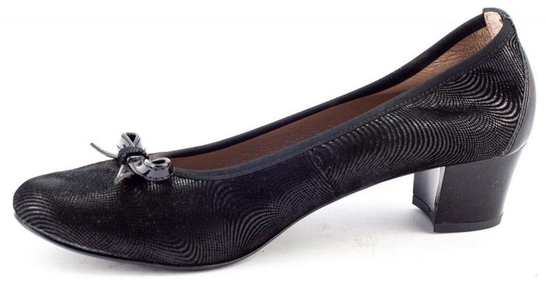 Maxoni Pumpe za žene na pošti 1634 crne crna 2