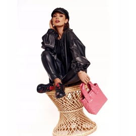 Ženske kožne tenisice Big Star EE274303 Crne crna 1