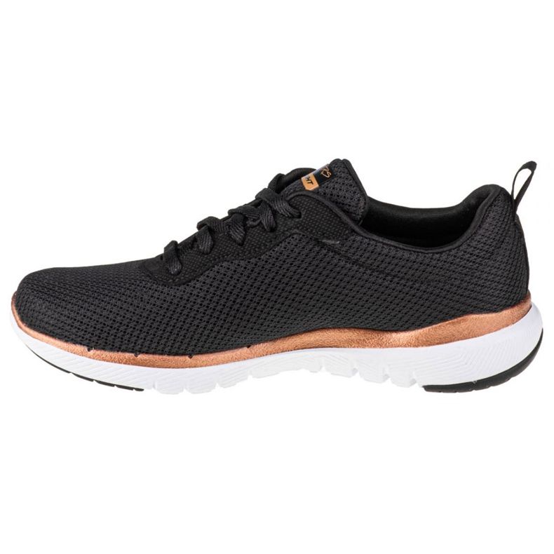 Skechers Flex Appeal 3.0 W 13070-BKRG Cipele crna zlatni 1