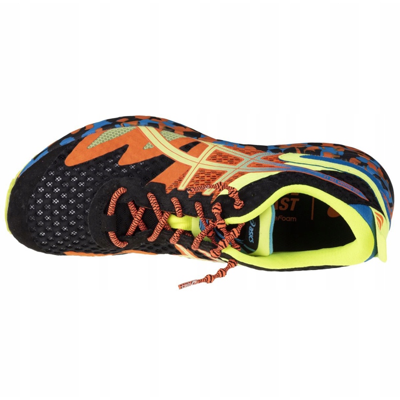 Cipele Asics Gel-Noosa Tri 12 M 1011B277-005 crna plava narančasta žuta boja 2
