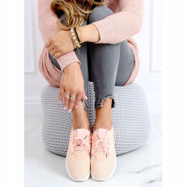 Ružičaste ženske sportske cipele B0-70 Pink ružičasta 1