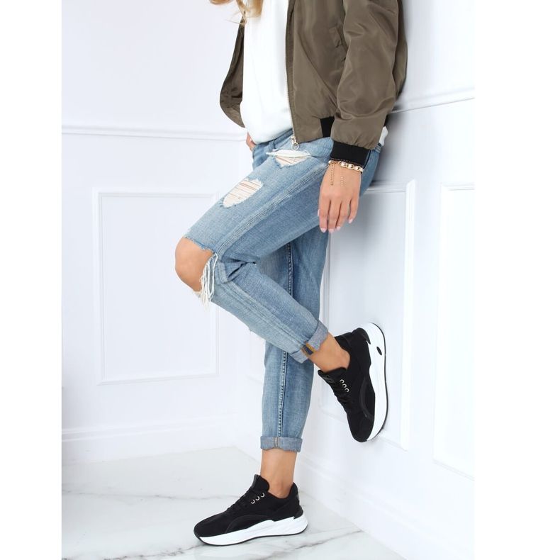 Crne sportske cipele BL213P Crne crna 2