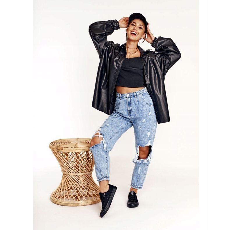 Ženske tenisice Big Star Black AA274009 crno 1