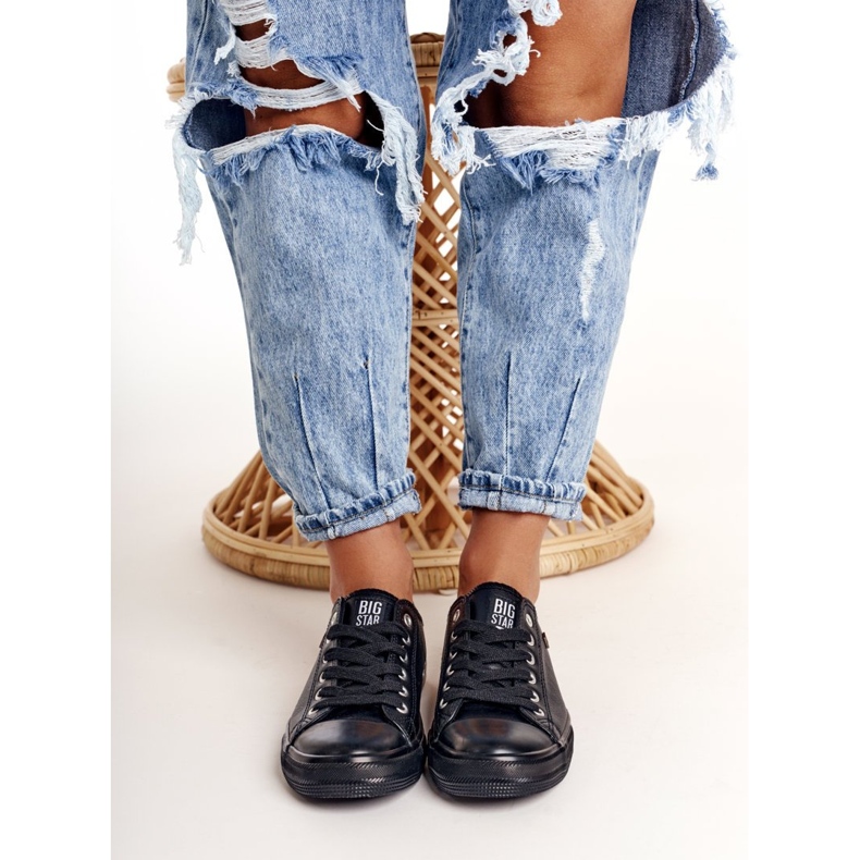 Ženske tenisice Big Star Black V274871 crno 2