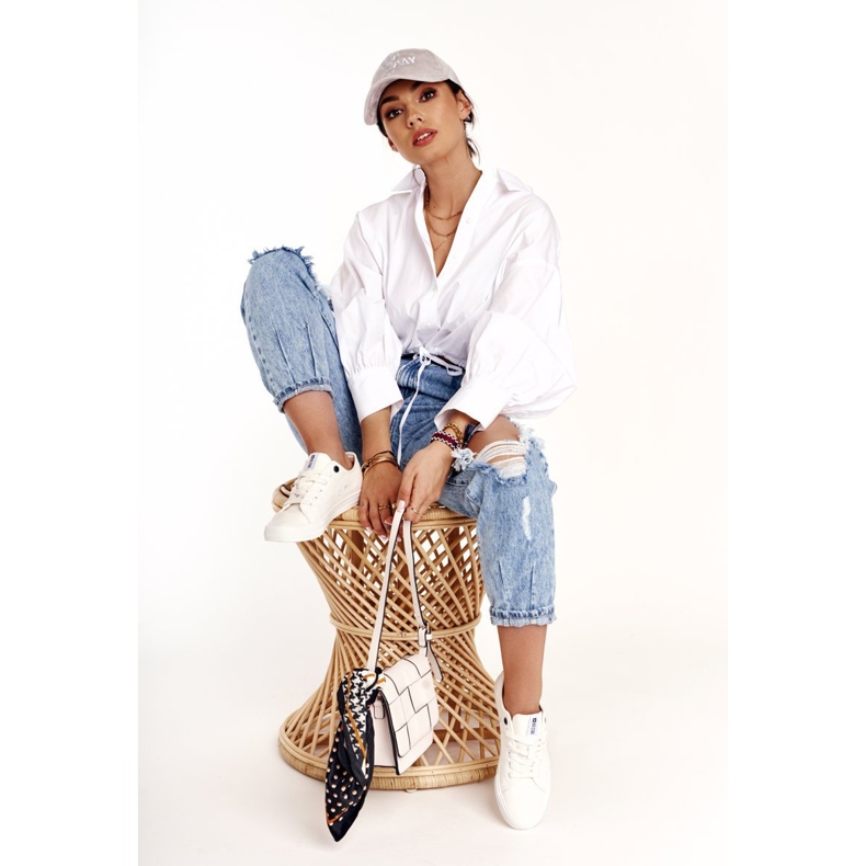 Ženske tenisice Big Star White DD274451 bijela 1