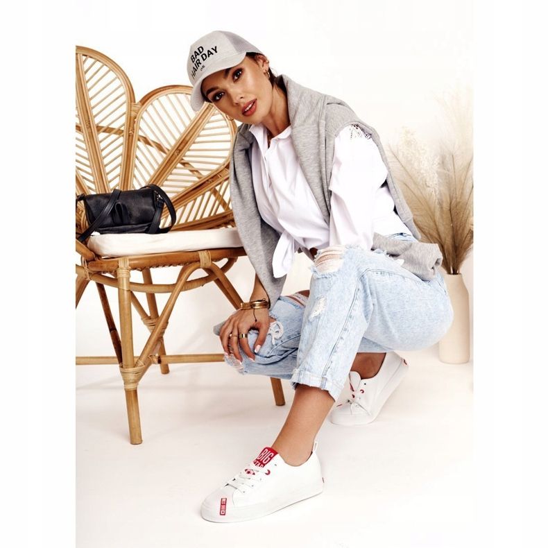 Ženske tenisice Big Star White EE274302 bijela 2