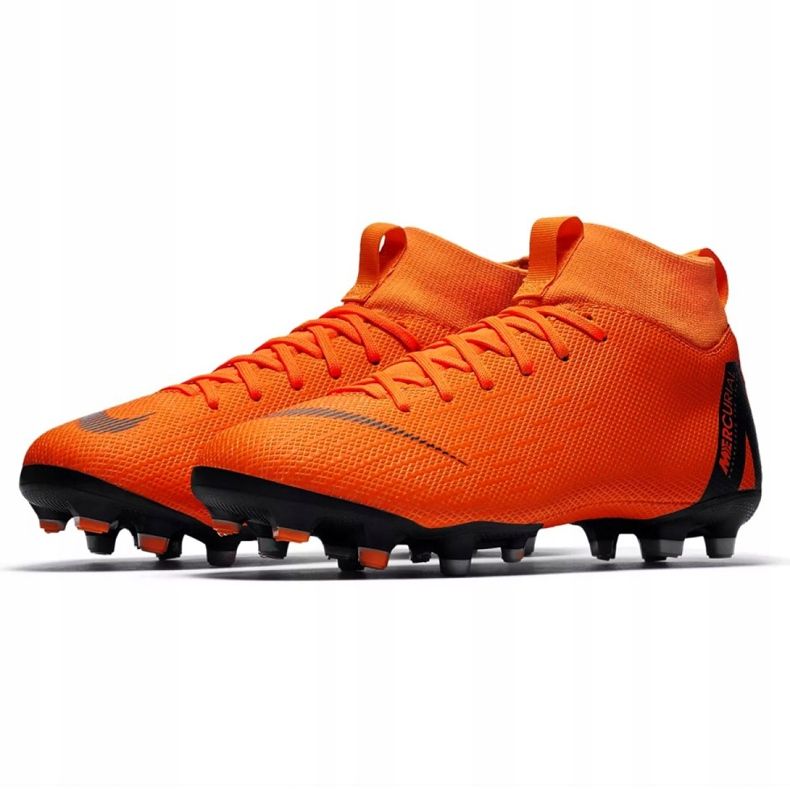 Nike Mercurial Superfly 6 Academy Gs Mg Jr AH7337-810 nogometne cipele naranča 3